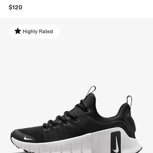 Nike Black and White Athletic Sneakers
